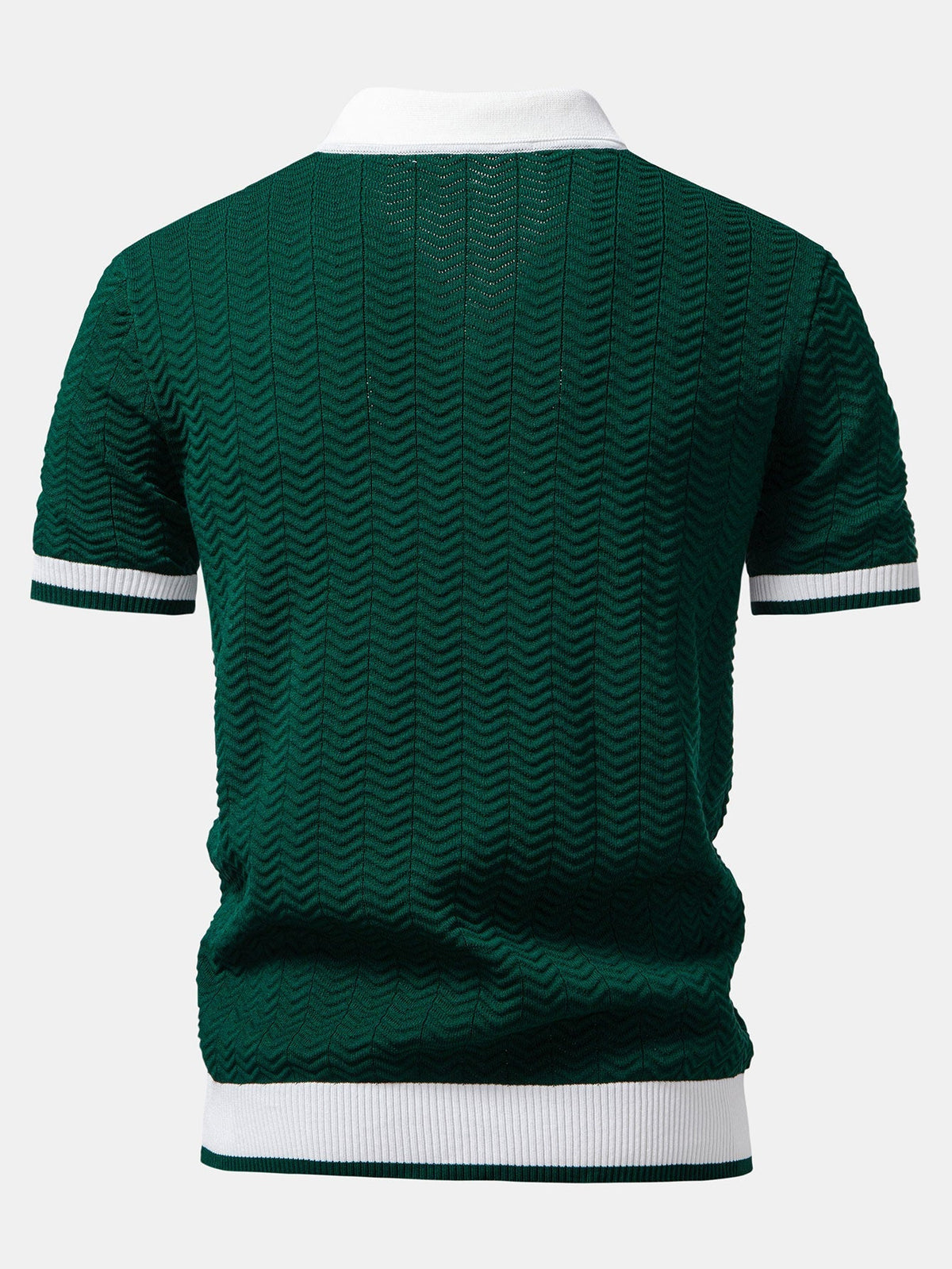 Harrow Textured Knit Polo