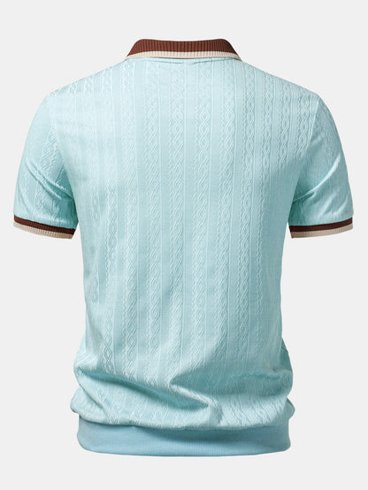 Marlow Zip Knit Polo