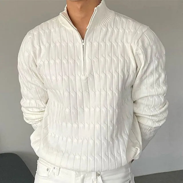 Cotswold Wave Cable Half-Zip