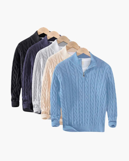 Kensington Cable Half-Zip Sweater 5-Pack