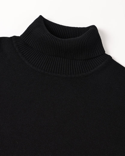 Aldridge Merino Turtleneck - Black