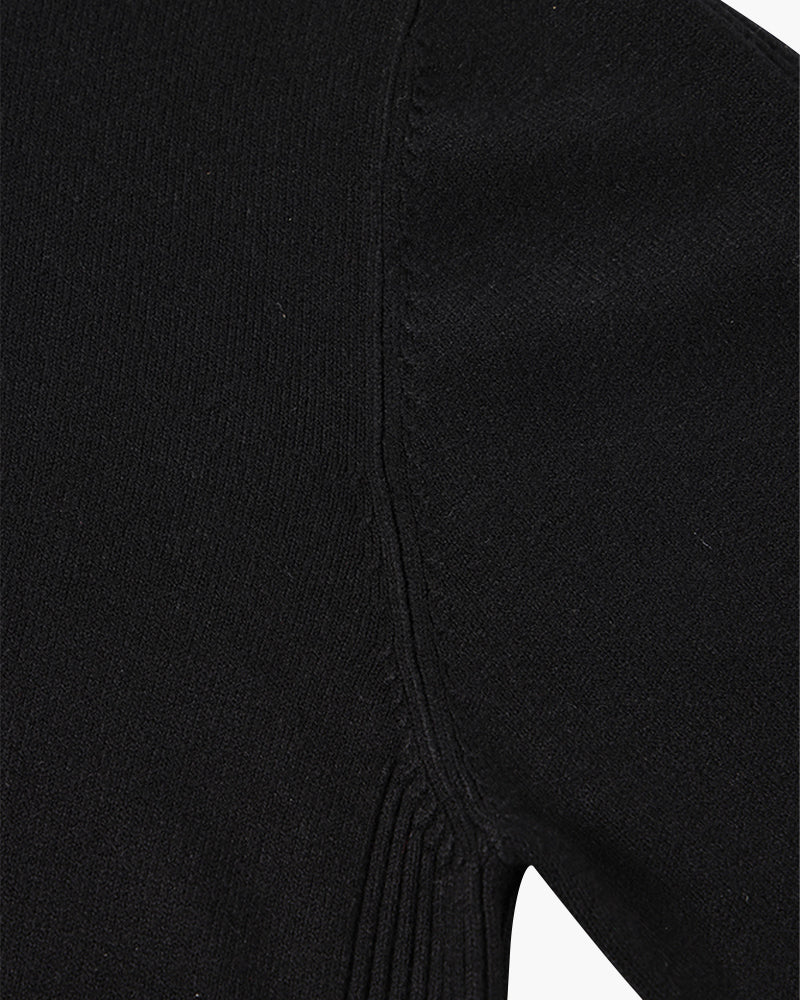 Aldridge Merino Turtleneck - Black