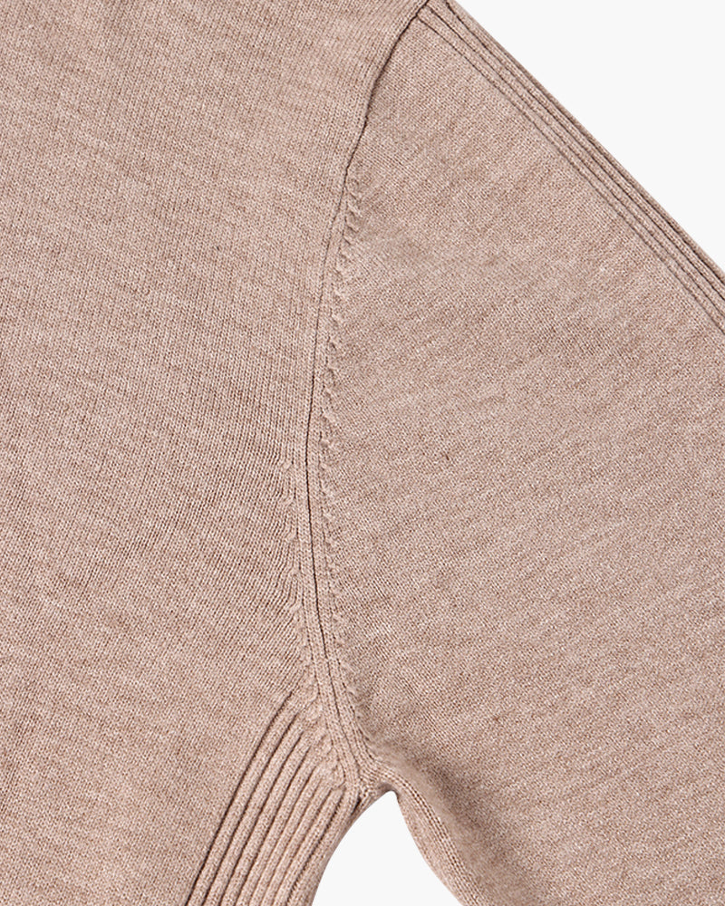 Aldridge Merino Turtleneck - Beige