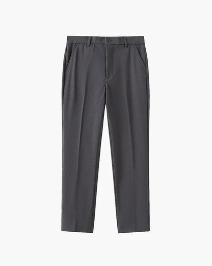 Oxford Classic Pleated Trousers - Gray