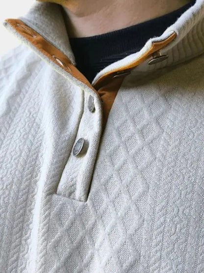 Hartley High Collar Knit Sweater